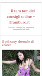 Mobile Screenshot of iltamburo.it